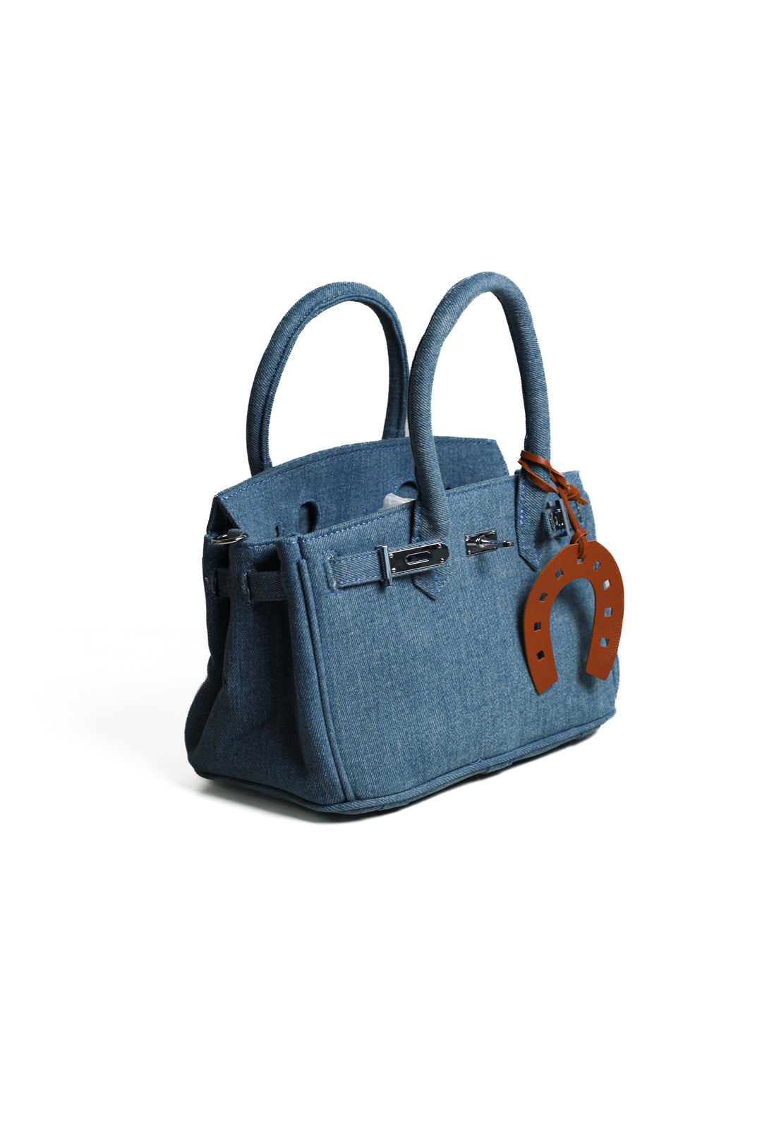 Sundaze Denim Tote Blue Small