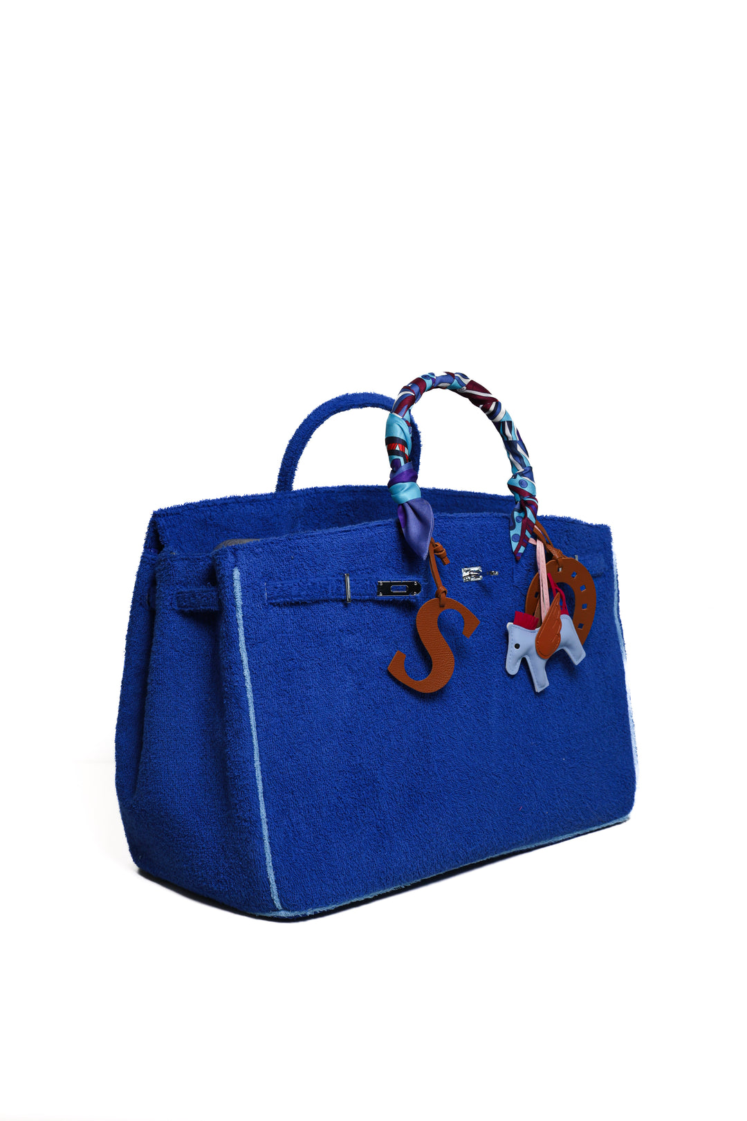 Sundaze Terrycloth Tote Royal Blue Large