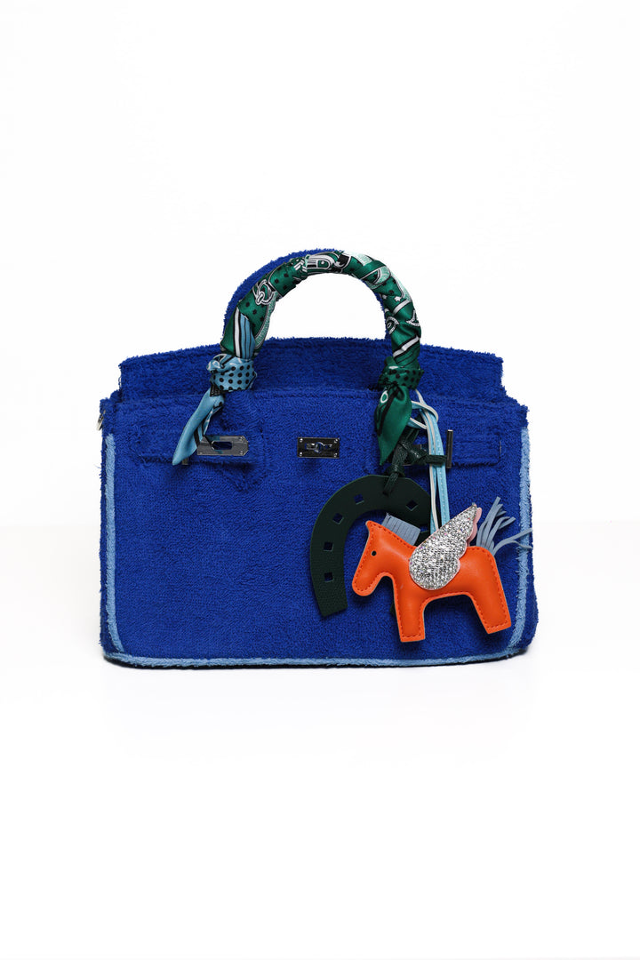 Sundaze Terrycloth Tote Royal Blue Small