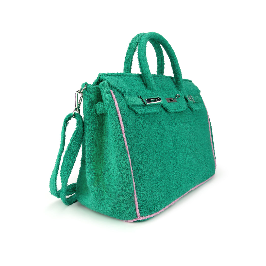 Sundaze Terrycloth Tote Island Green Medium