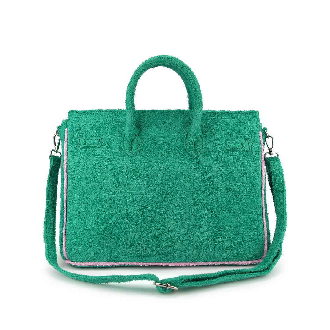 Sundaze Terrycloth Tote Island Green Medium