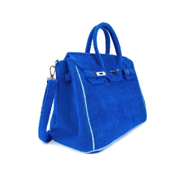 Sundaze Terrycloth Tote Royal Blue Medium