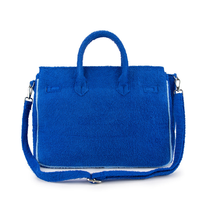 Sundaze Terrycloth Tote Royal Blue Medium