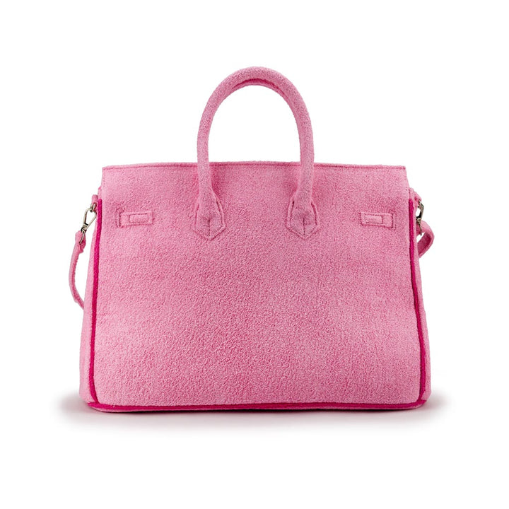 Sundaze Terrycloth Tote Candy Pink Medium