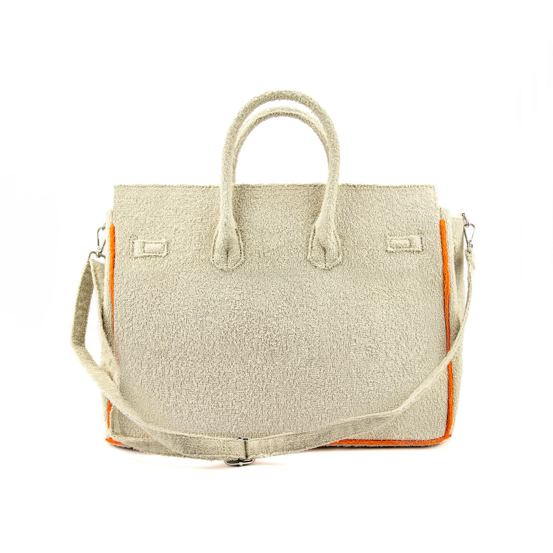 Sundaze Terrycloth Tote Sand Medium