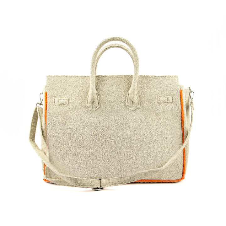 Sundaze Terrycloth Tote Sand Medium