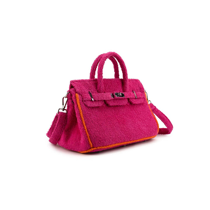 Sundaze Terrycloth Tote Bright Rose Small