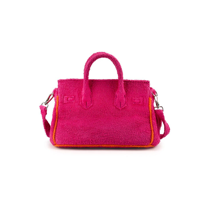 Sundaze Terrycloth Tote Bright Rose Small
