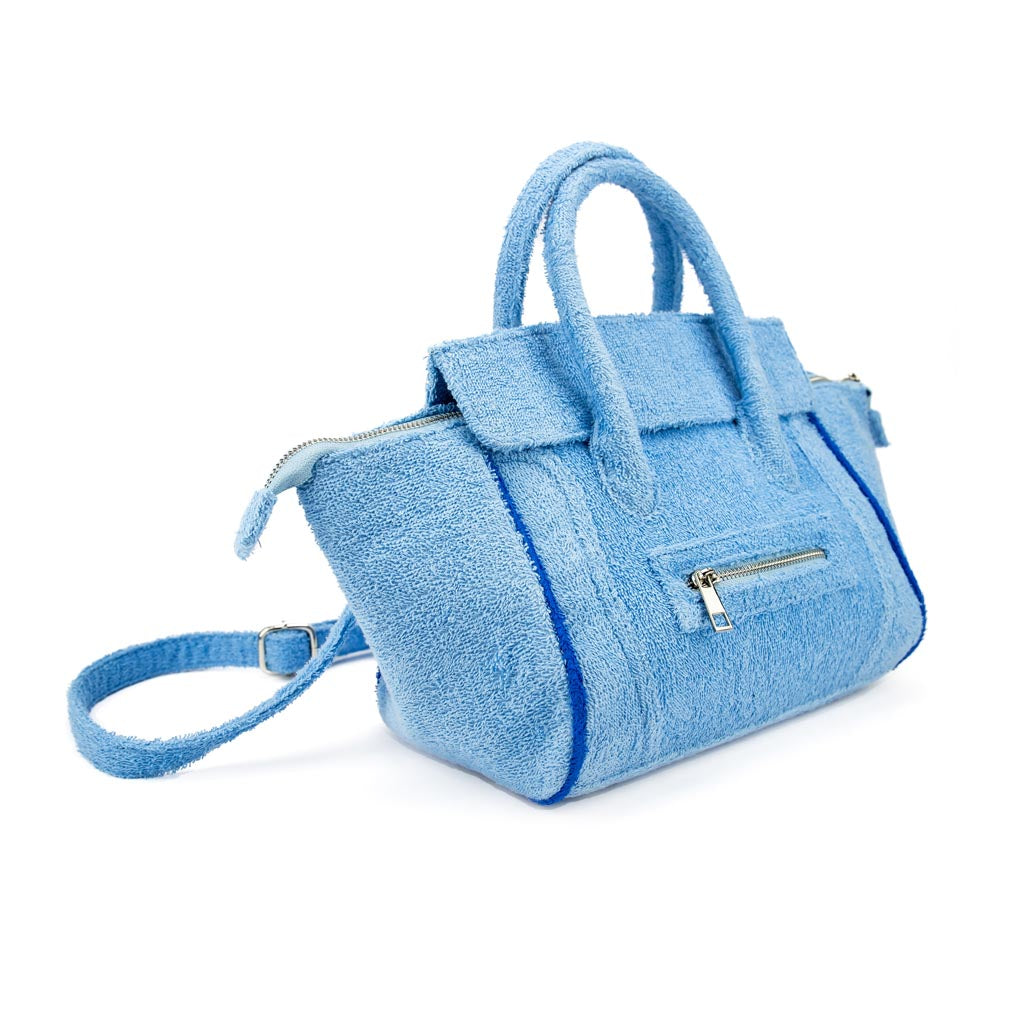 Breeze Baby Blue Terry Tote