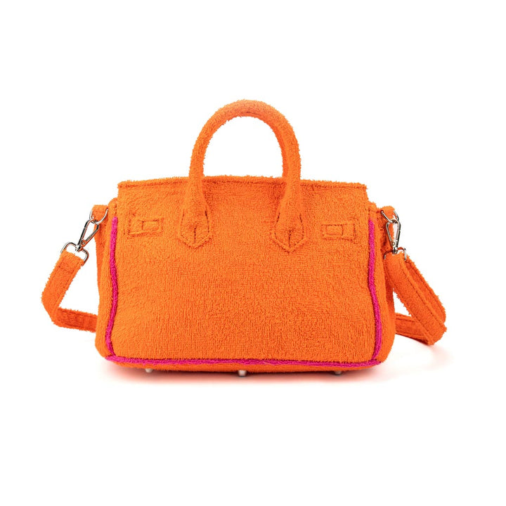 Sundaze Terrycloth Tote Tangerine Small