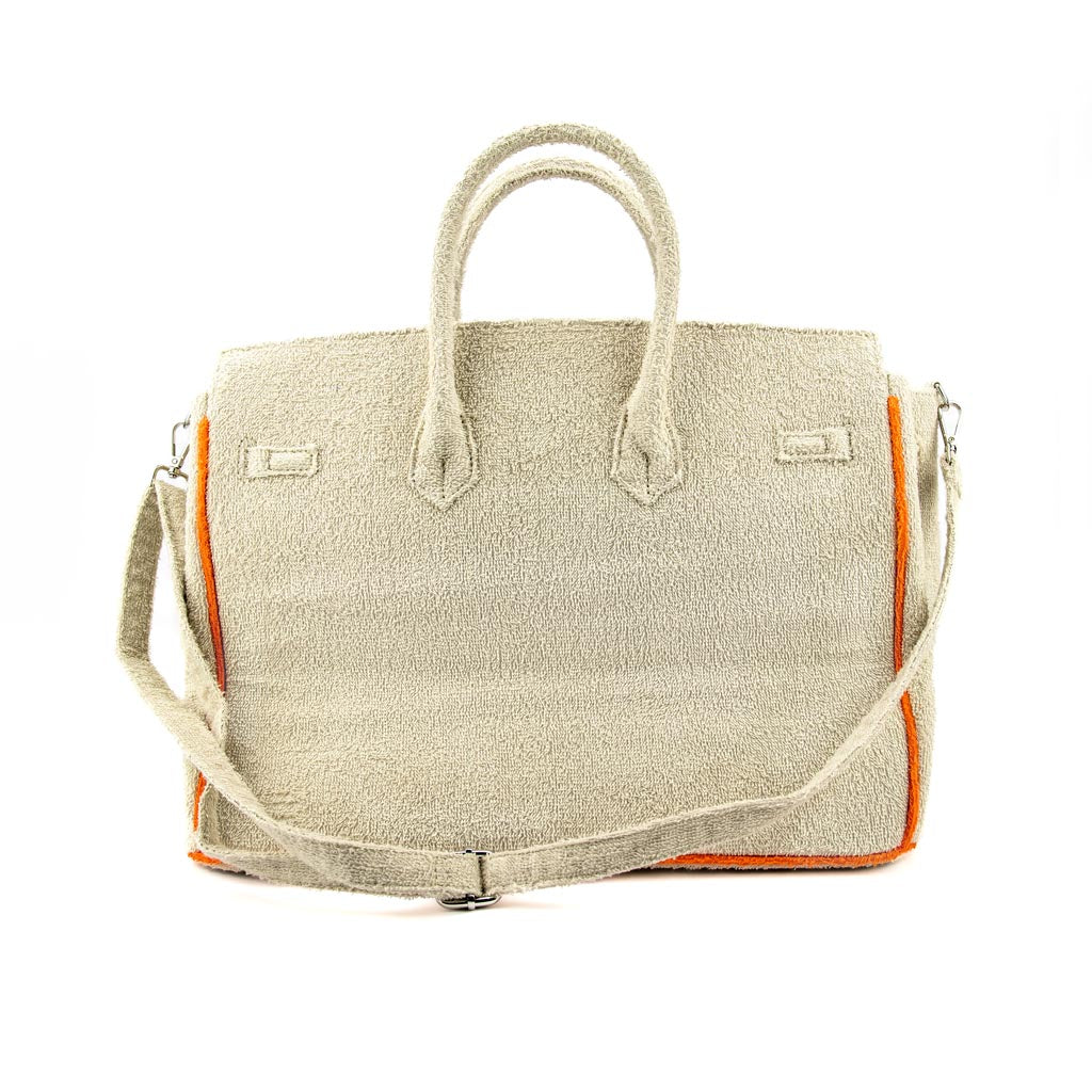 Sundaze Terrycloth Tote Sand Medium