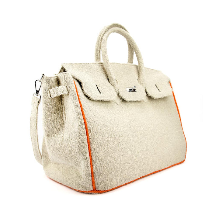 Sundaze Terrycloth Tote Sand Medium